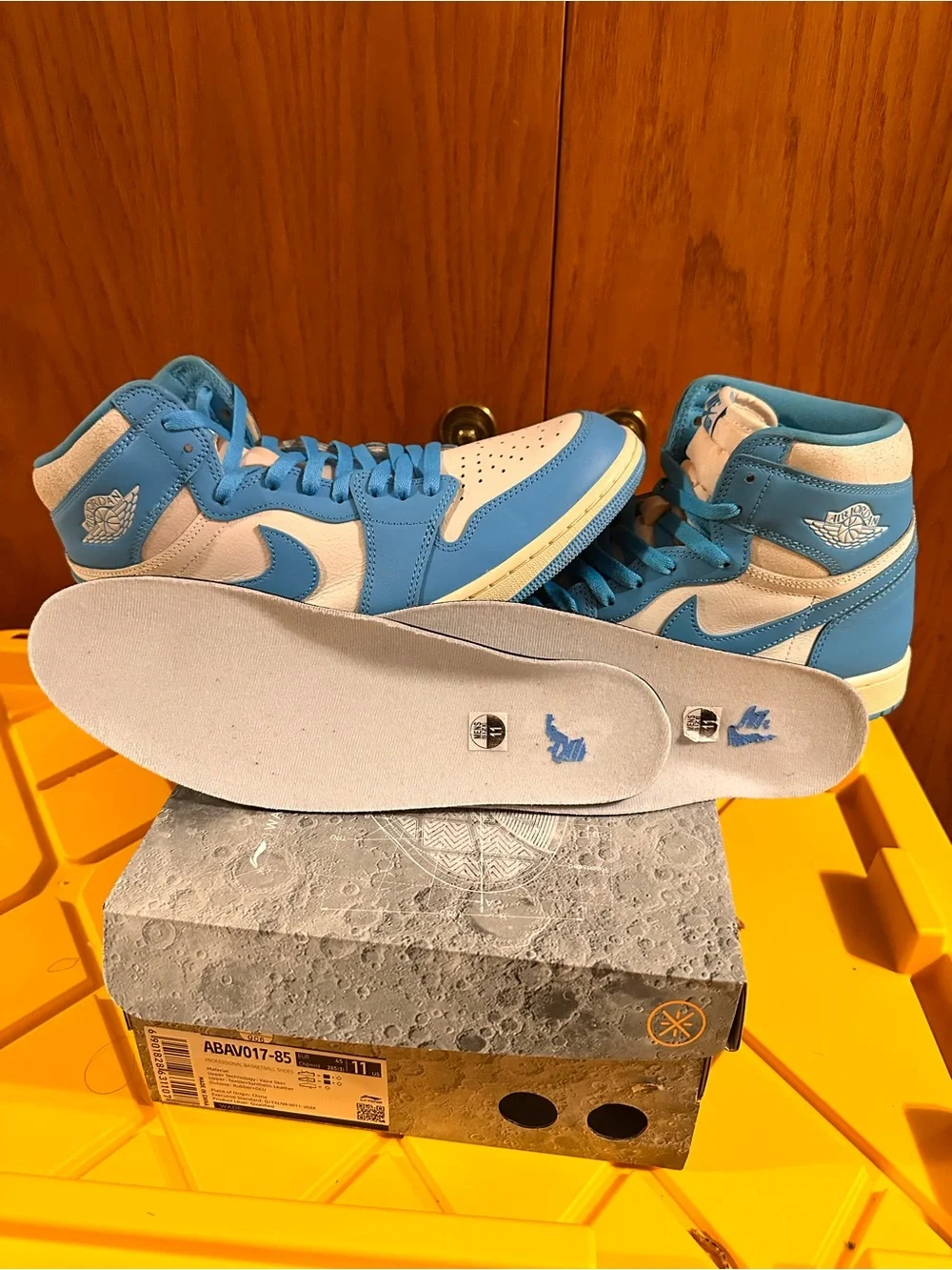Jordan 1 Retro High OG UNC Reimagined Size 11
